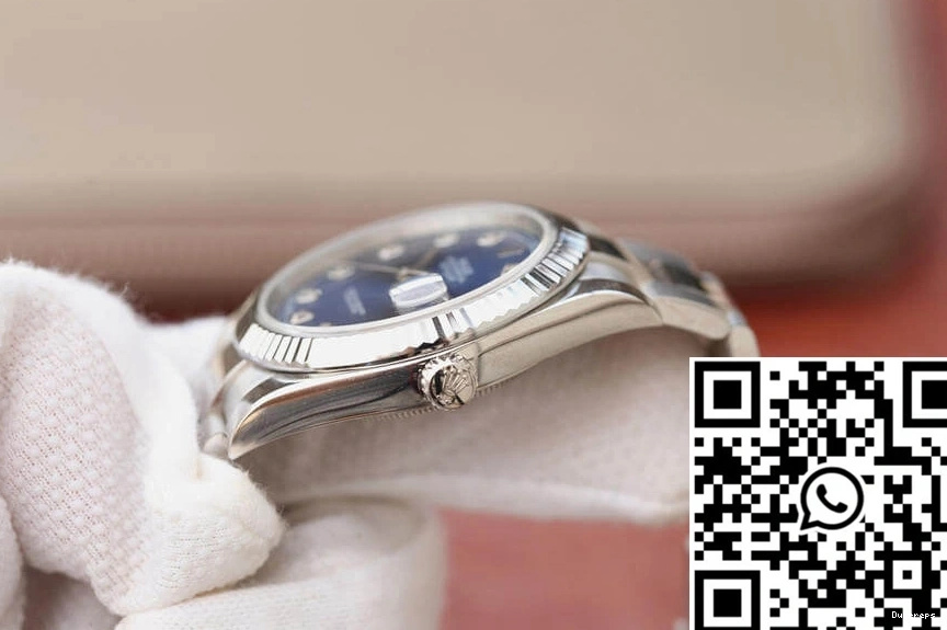 EW Dial Datejust Rolex Factory Blue M126334-0015 0419